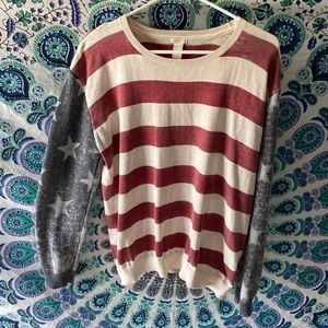 American flag sweater